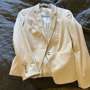 Cream blazer